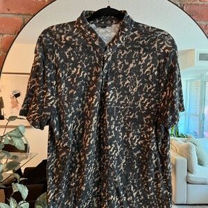 John Varvatos Button Down Short Sleeve